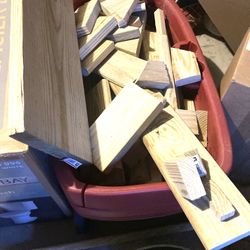 Wood scraps new