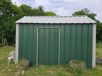 14 foot x 7 foot storage building