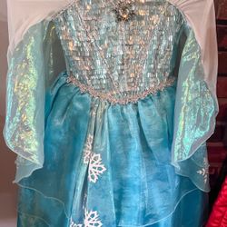 Disney Princess Elsa Dress (size 4)