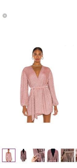 Bronx and Banco X revolve dusty rose dress