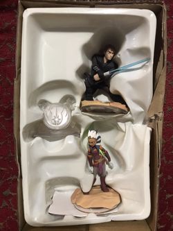 Disney Infinity 3.0 Anakin Skywalker and Ahsoka Tano figures