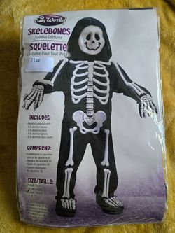 Skeleton kids Costume