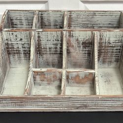 Rustic Distressed Wood Organizer just $10