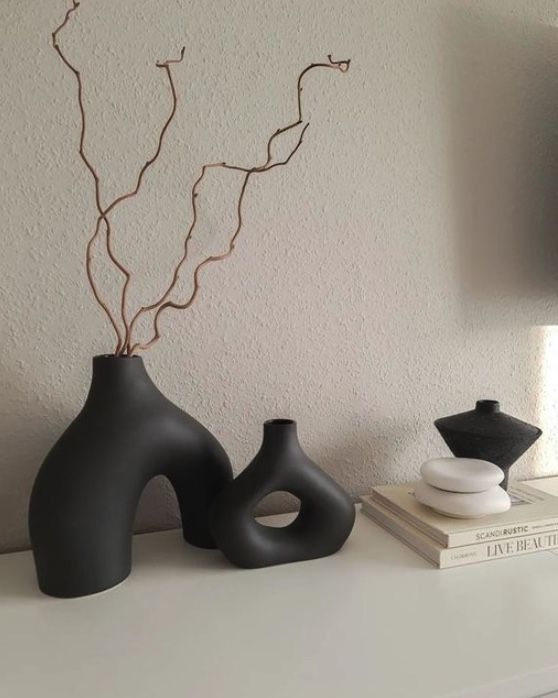 Large Stoneware Vase, Home Wedding decoration 