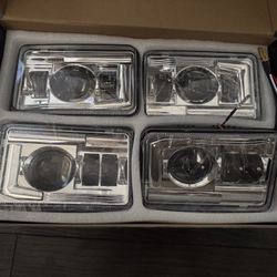 4x6 Kenworth-Chevy-Cutless LED headlights 