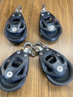 Harken 60mm dingle blocks