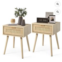 Brand new night stands boho Style