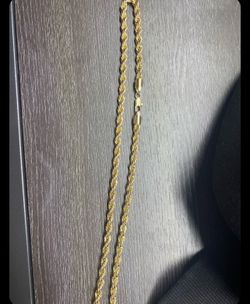 14K Gold-Plated Rope Chain