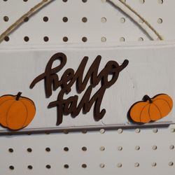 Fall Decoration Sign