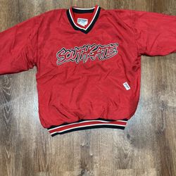Southgate red windbreaker size Large 