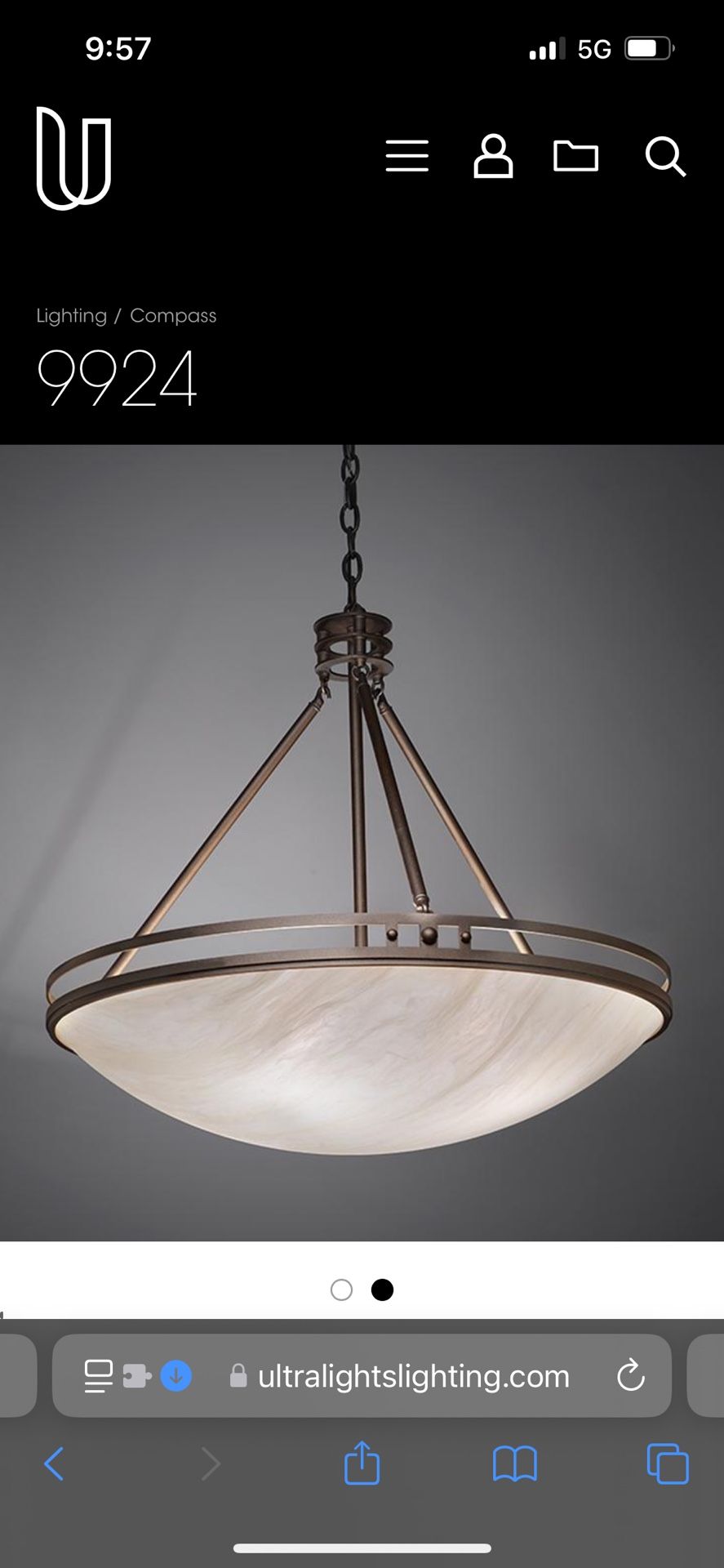 Ultralights Pendant 9924-30