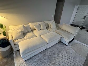 White Sofa (Need to get rid of ASAP)