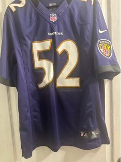 Ray Lewis Nike Jersey Size Large