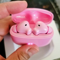 Pink Earbuds