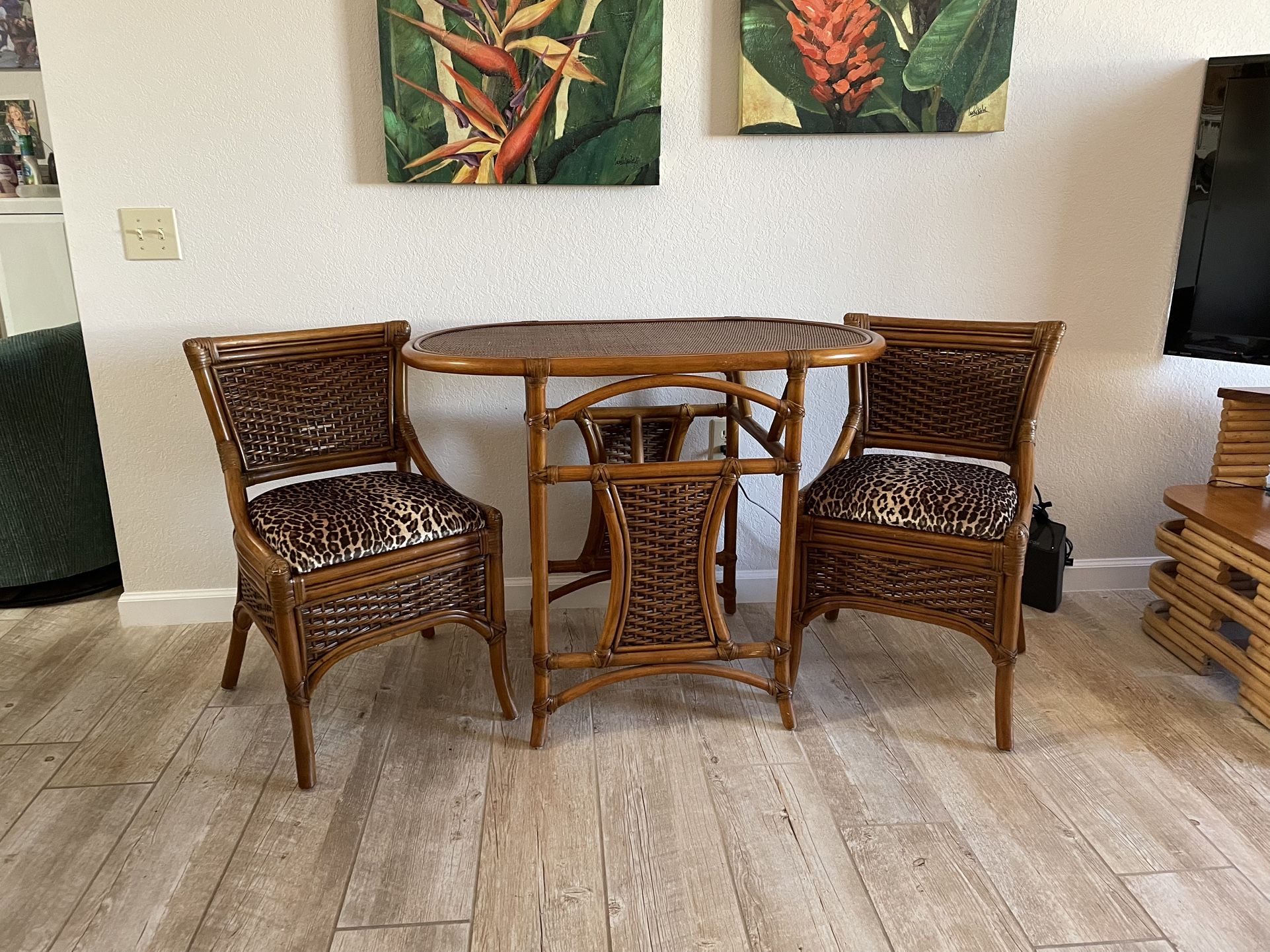 Gorgeous Rattan “Honeymoon” Set