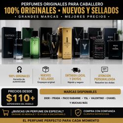 🔥 Original Perfumes for Caballero | Dior, Prada, Paco Rabanne, YSL and more 🔥