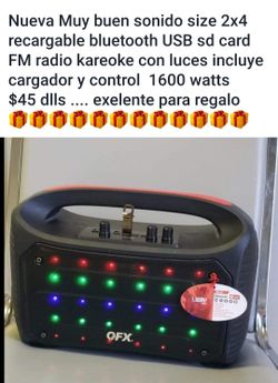 Radio speaker bluetooth