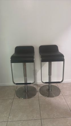 Telescopic bar stools High/low