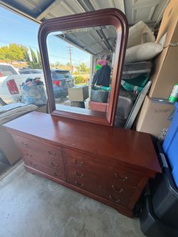 Dressers, one comes with mirror
