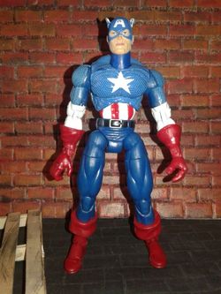 Captain America Marvel Legends 2002 action figure Toy Biz