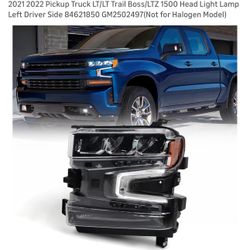 Chevy Silverado headlight