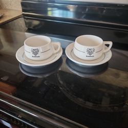 Rombouts Royal Mosa Holland Coffee Cup and Saucer 