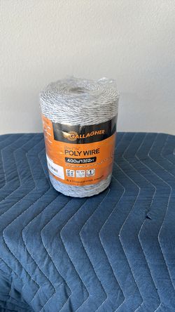 Gallagher 2mm poly wire 1312 ft / 400 meters