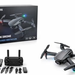 4K Foldable Drone w/ Obstacle Avoidance – Brand New – Ready to Fly