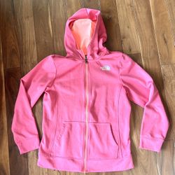Girls Northface Zip Up Hoodie