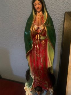 Virgen y papa