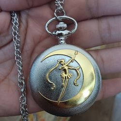 Sailor Moon Necklace Pendant Watch 