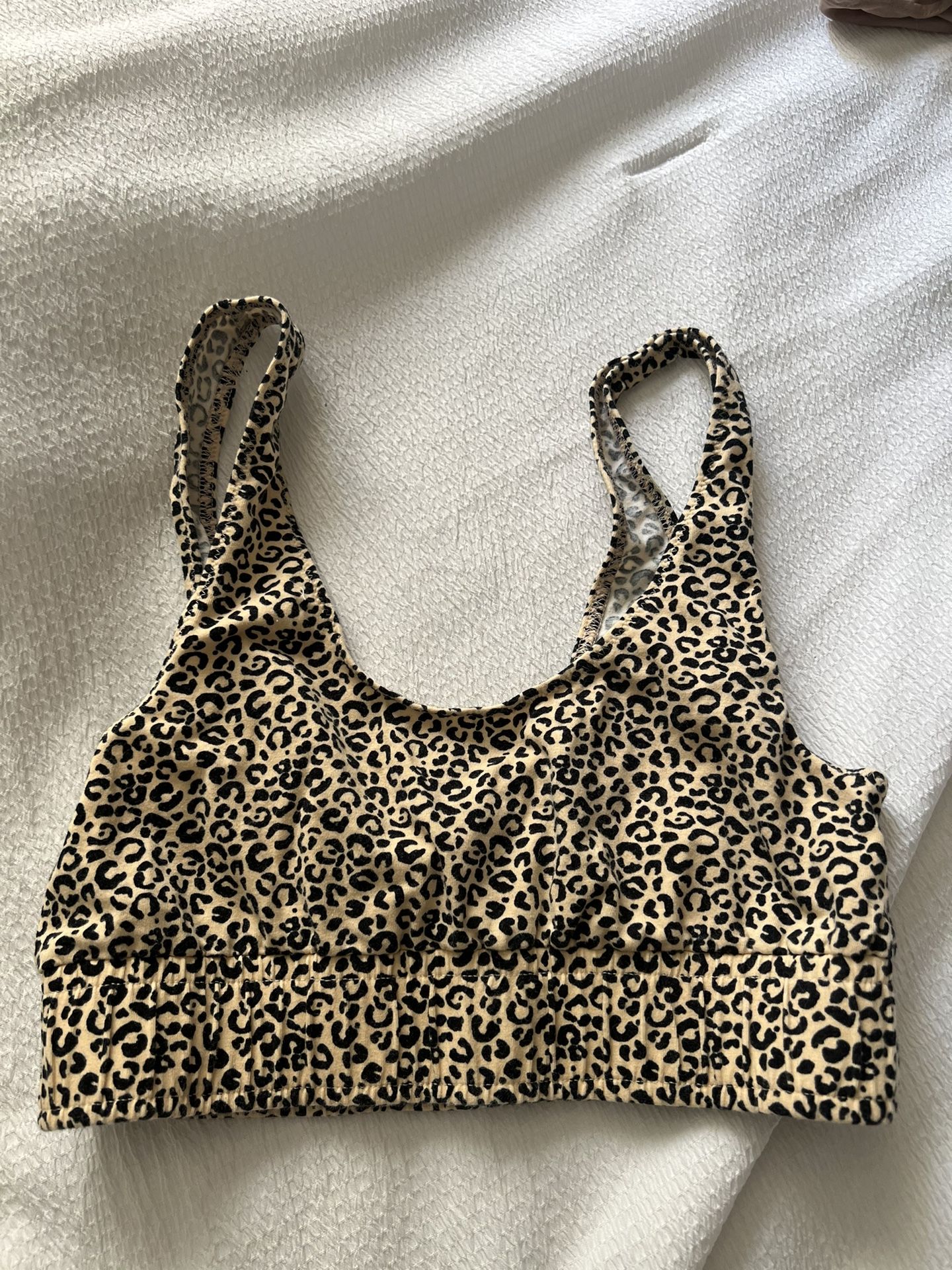 cheetah bralette