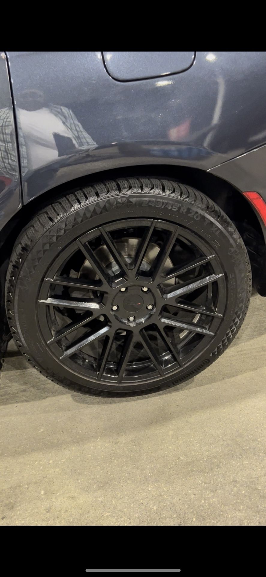 20 Inch Rims Black 