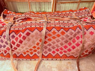 Vintage Kilim Saddle Bag