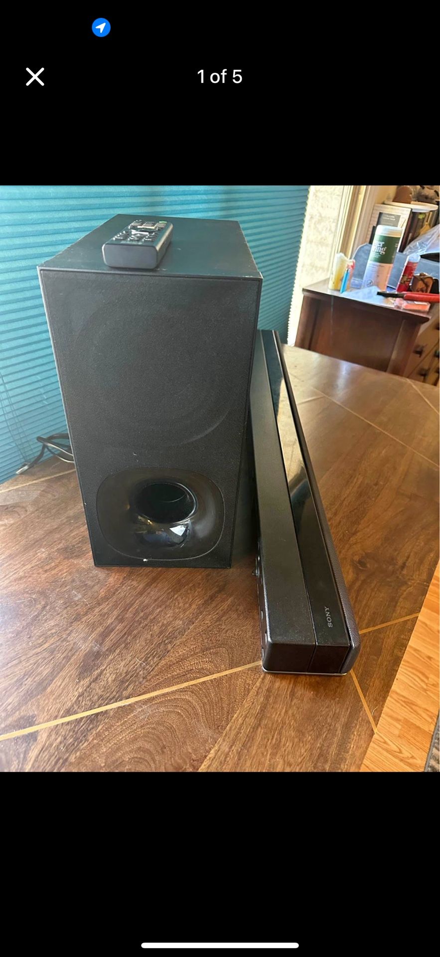 Sony Soundbar With Wireless Subwoofer And Dolby Atmos