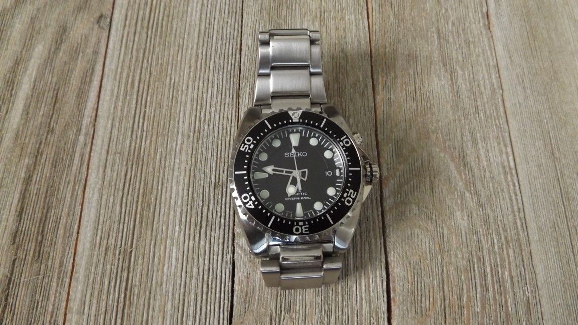 Seiko "BFK" Kinetic Divers Watch