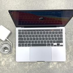 Apple MacBook Pro 13 Inch M1 Chip Model 2020 8 GB RAM 256 Memory Storage macOS Big Sur Touch ID Bar Laptop Notebook Wifi Bluetooth Internet Browser
