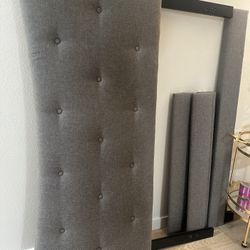 Queen Size BedFrame - Grey