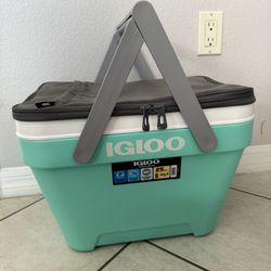 Igloo Picnic Cooler | 25 Quarts | Soft Top Zipper Closure | Price is $20