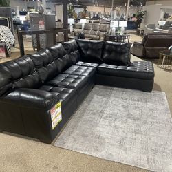 Black Sectional 
