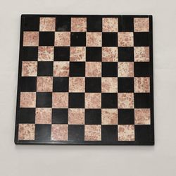 Pink and Black chess board Made In Mexico