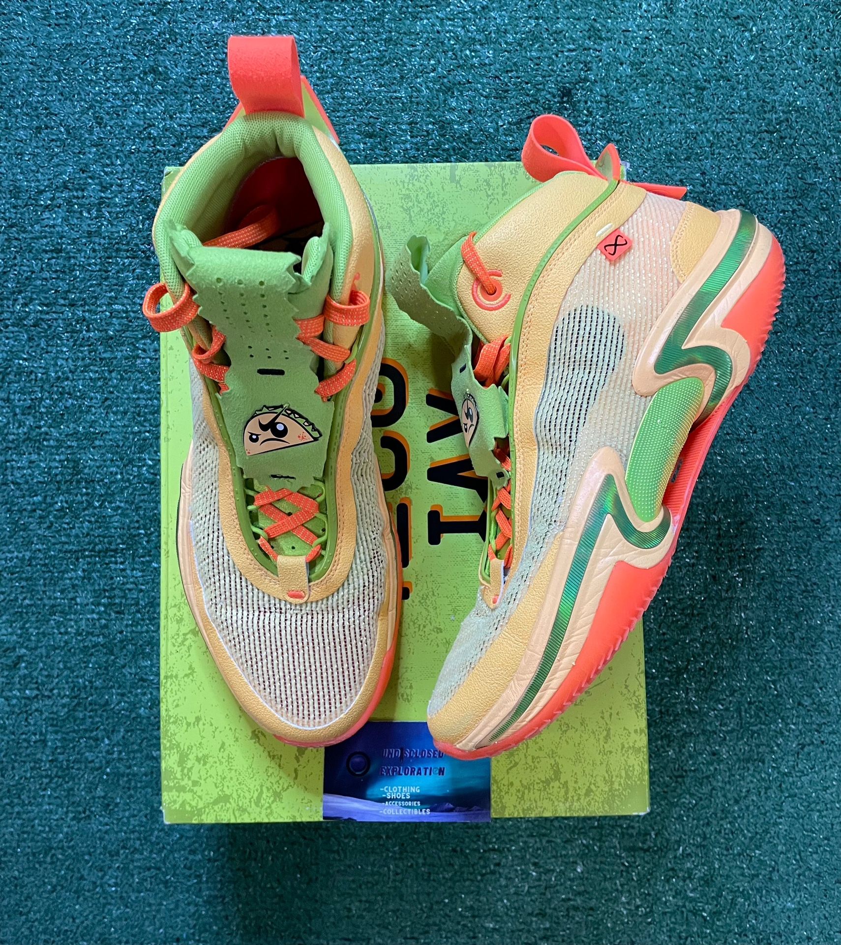 Air Jordan 36 Jayson Tatum taco jay size 10.5men/12women