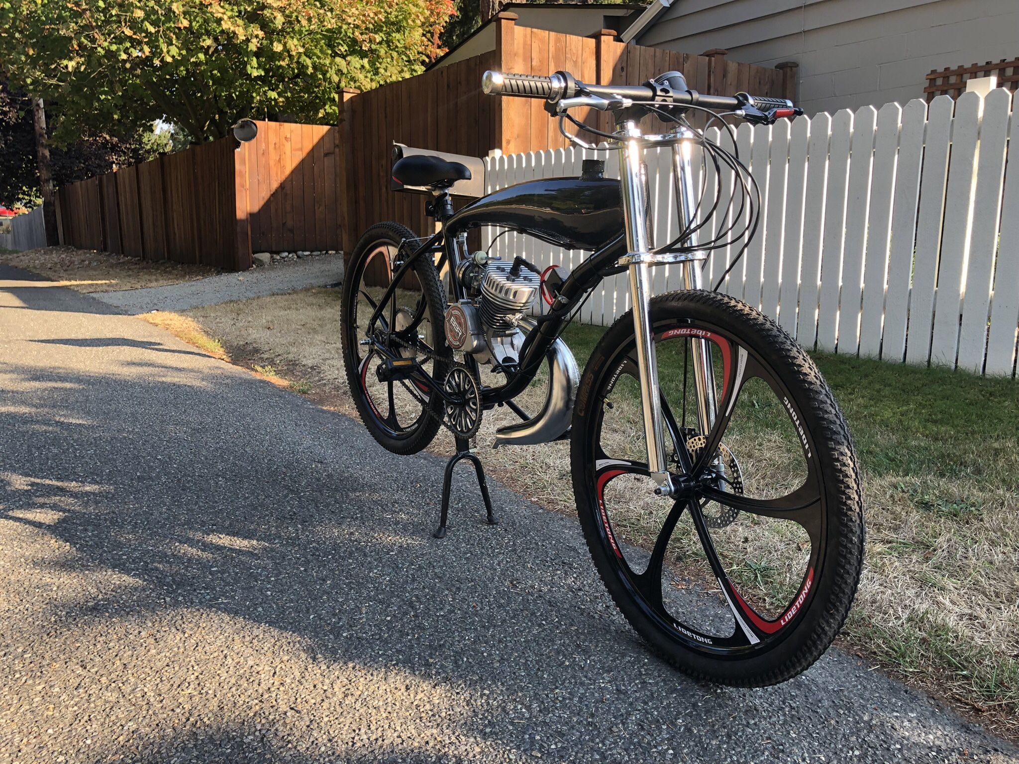 F-Zero Motorized Bike + BBR Tuning 2-Stroke Stage 4 Performance Engine