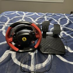 Selling Ferrari Staring Wheel For Xbox (LOOK IN DESCRIPTION)