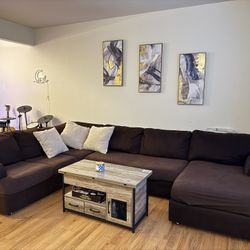 PCS Sale: Vista 3 Piece Sectional, $450