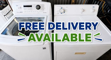 LG washer and Roper/Whirlpool Gas Dryer