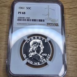 Proof Franklin Half Dollar 