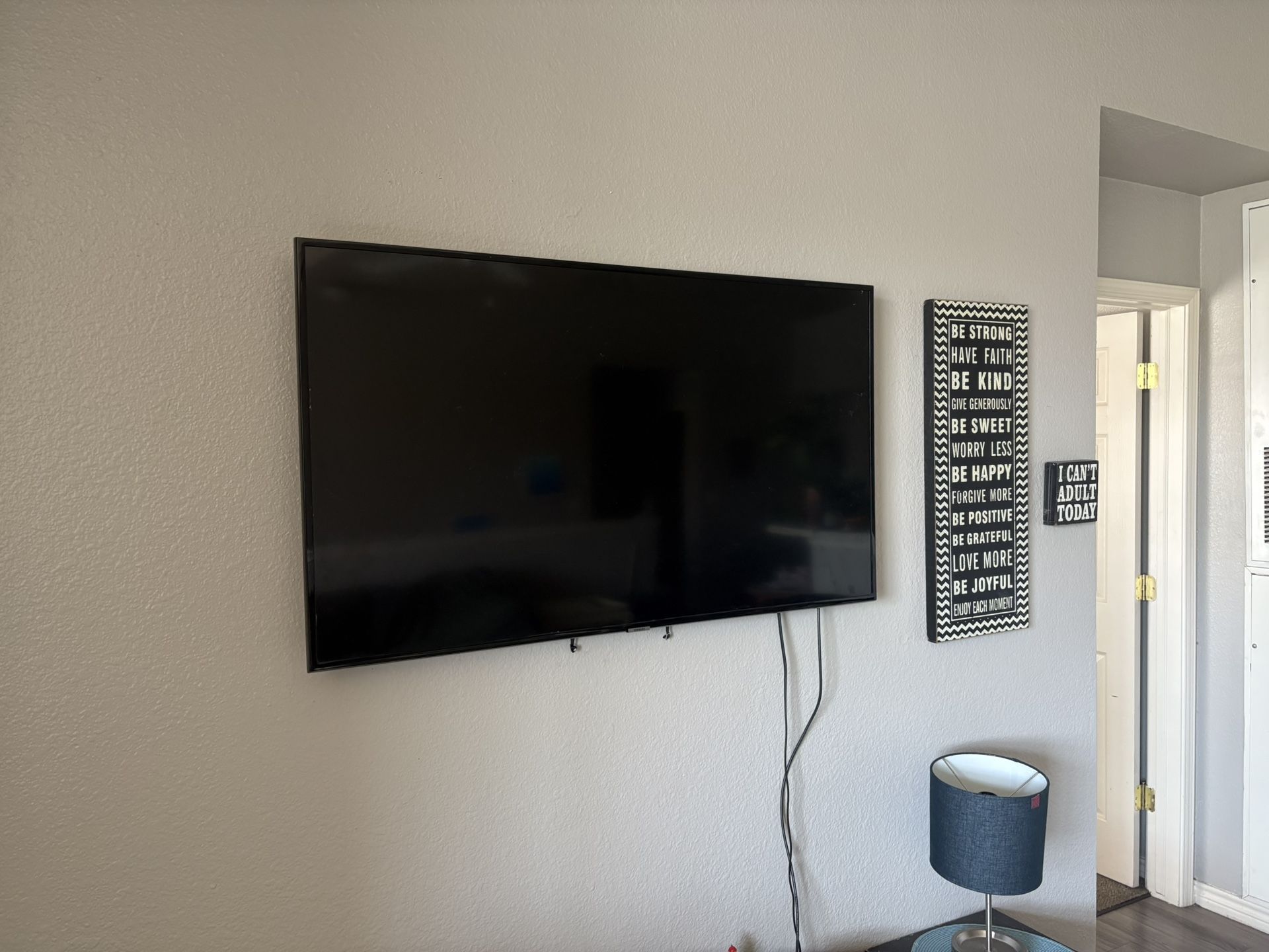 Mounted Television