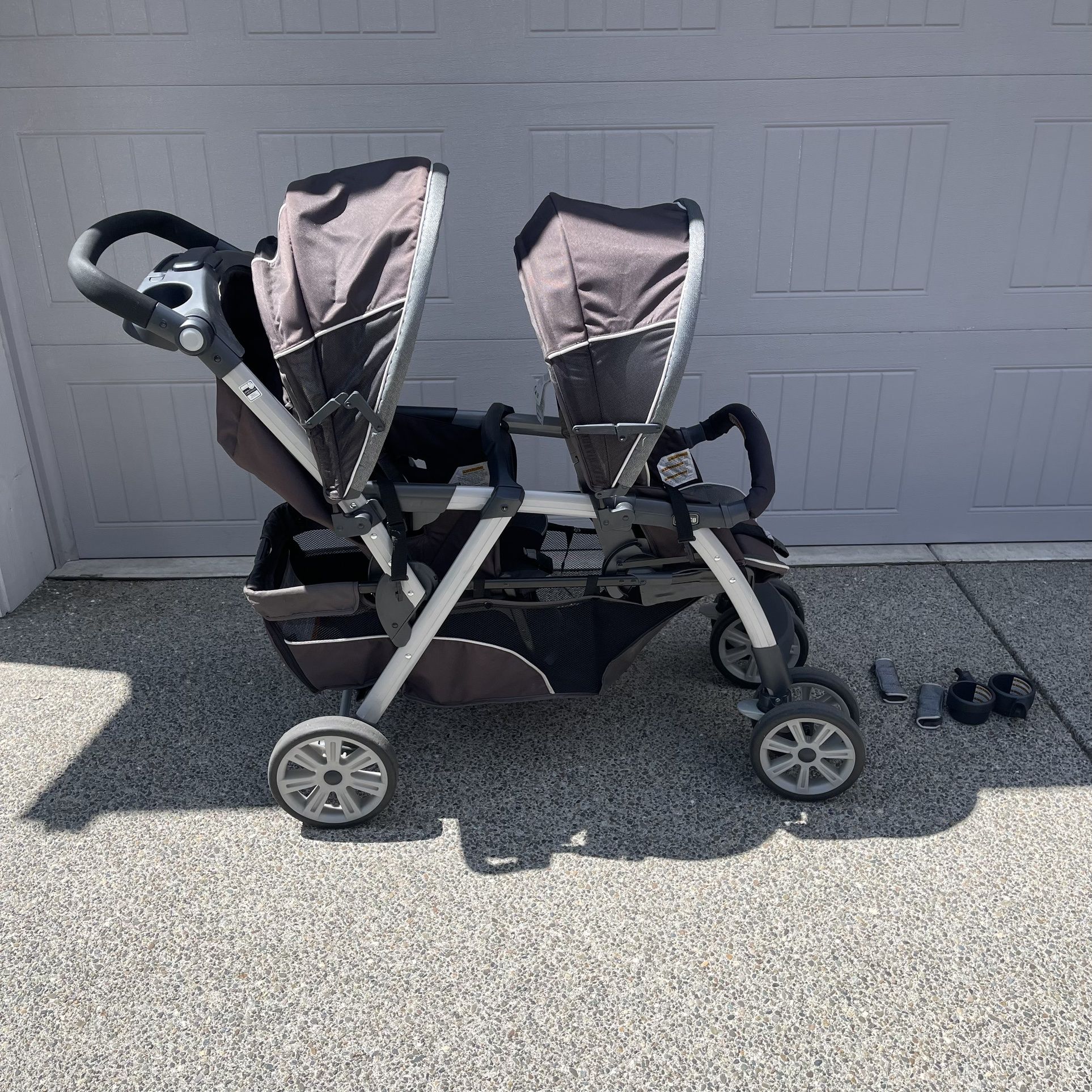 Chicco Cortina Together Double Stroller Baby Infant Toddler Double Stroller  for Sale in Bonney Lake, WA - OfferUp
