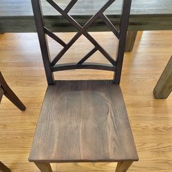 Two High Back Modern Dining Chairs (New Lower Price)